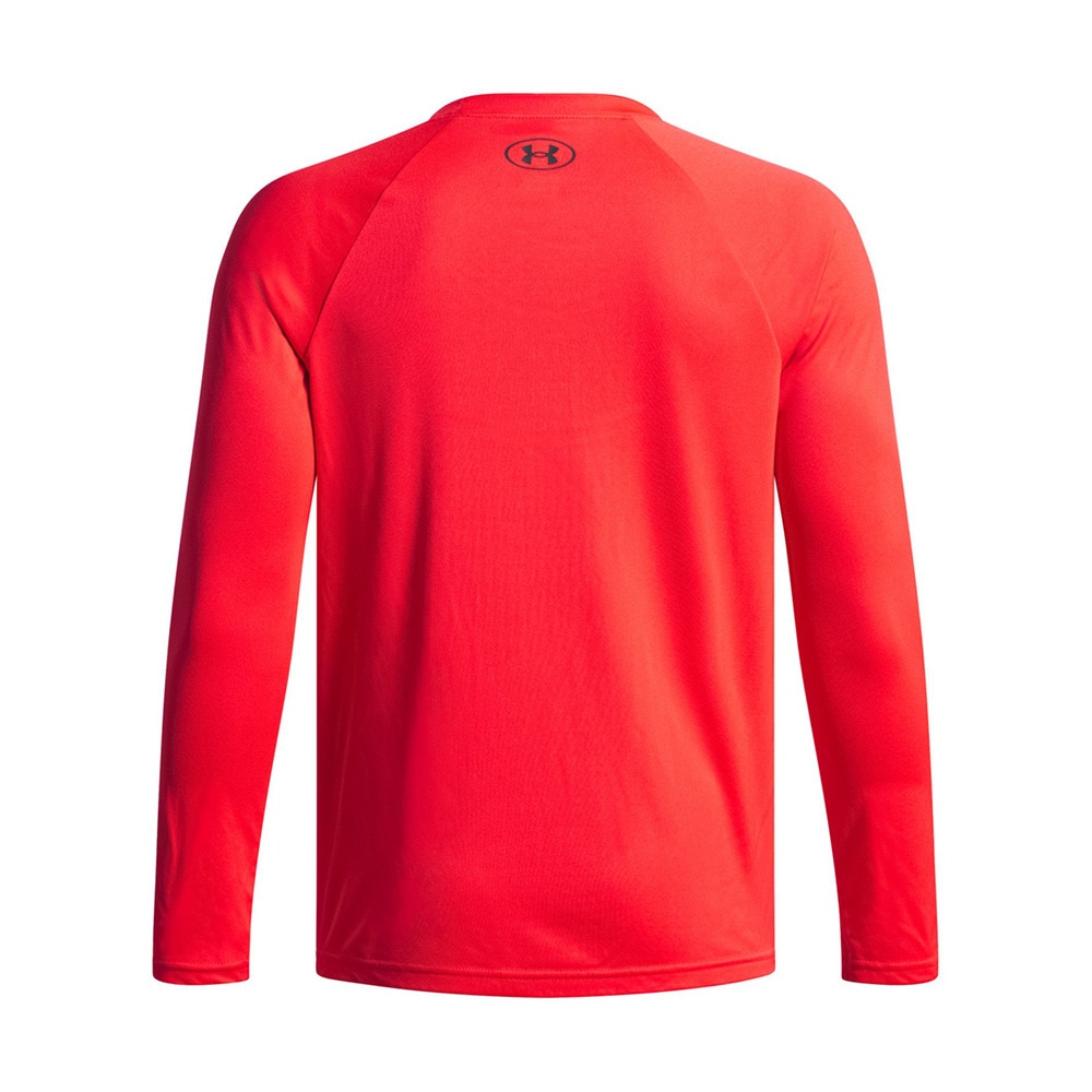 アンダーアーマー（UNDER ARMOUR）（キッズ）テック ハイブリッド プリント フィル 長袖Tシャツ 380470 714
