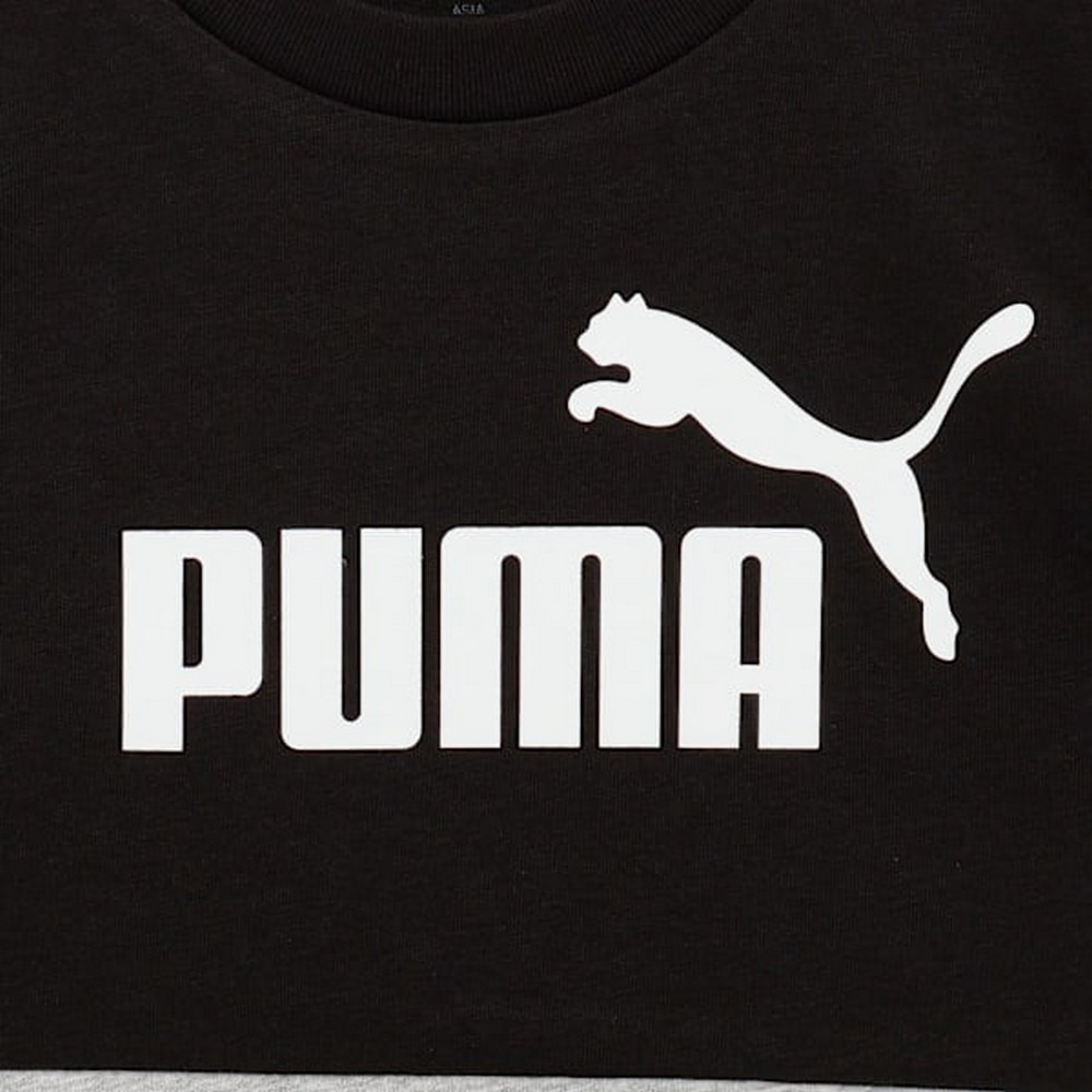 プーマ（PUMA）（キッズ）ボーイズ ESS MX 長袖 Tシャツ 689983 01 BLK