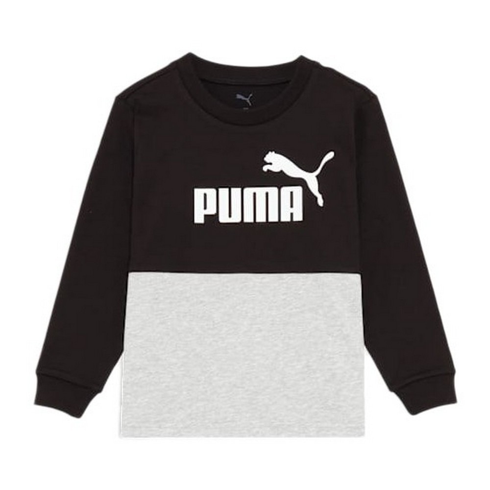 プーマ（PUMA）（キッズ）ボーイズ ESS MX 長袖 Tシャツ 689983 01 BLK