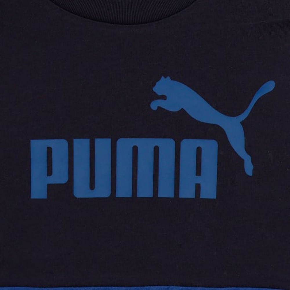 プーマ（PUMA）（キッズ）ボーイズ ESS MX 長袖 Tシャツ 689983 16 NVY
