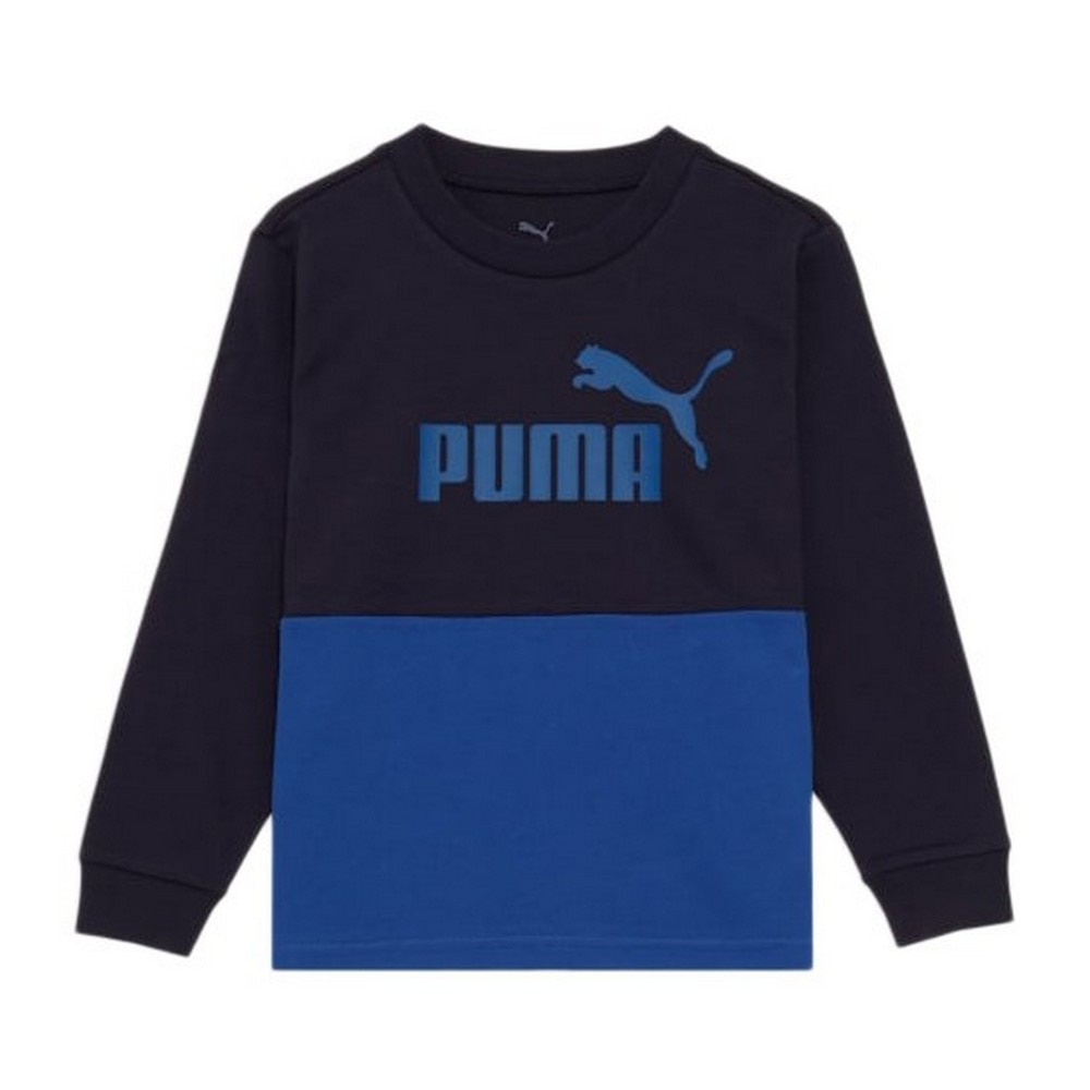 プーマ（PUMA）（キッズ）ボーイズ ESS MX 長袖 Tシャツ 689983 16 NVY