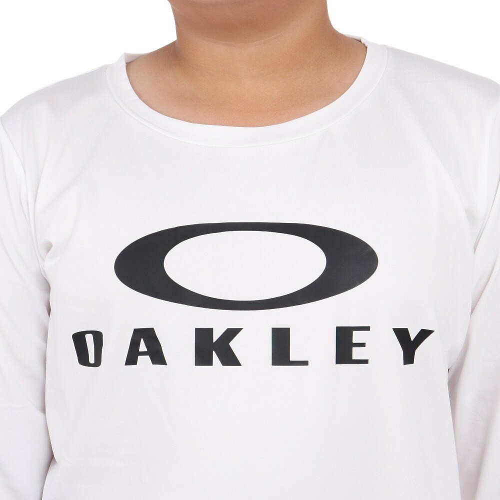 オークリー（OAKLEY）（キッズ）長袖Tシャツ キッズ Enhance Qd Bold