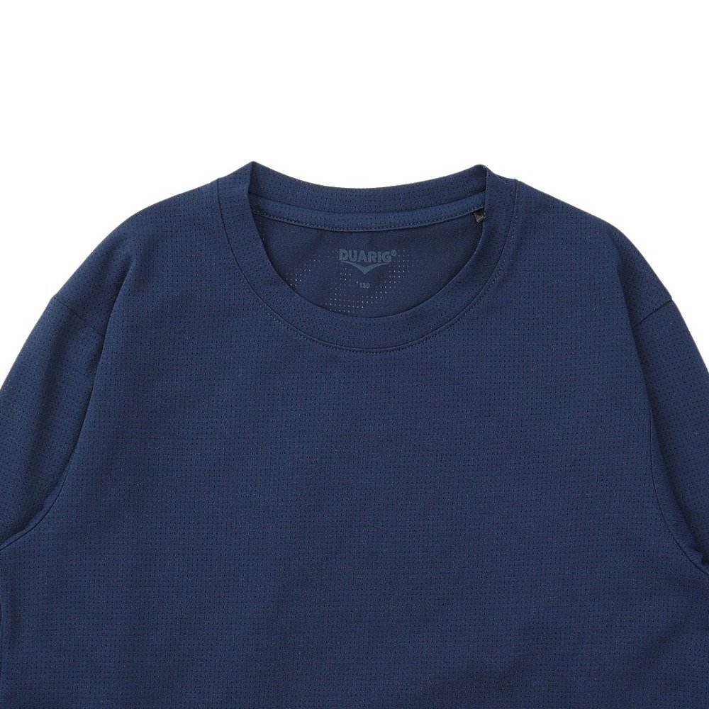 デュアリグ（DUARIG）（キッズ）ベーシック ドライプラス 長袖Tシャツ 6S0058-TRCT-865CD DBLU