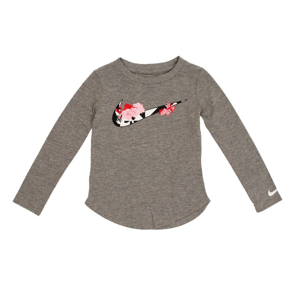  トドラー TOKYO FLORAL SWOOSH 長袖Tシャツ 26G925-GEH