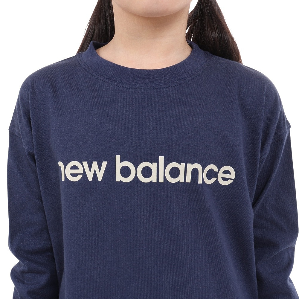 ニューバランス（new balance）（キッズ）長袖ワンピース キッズ ガールズ  AGD35155NNY