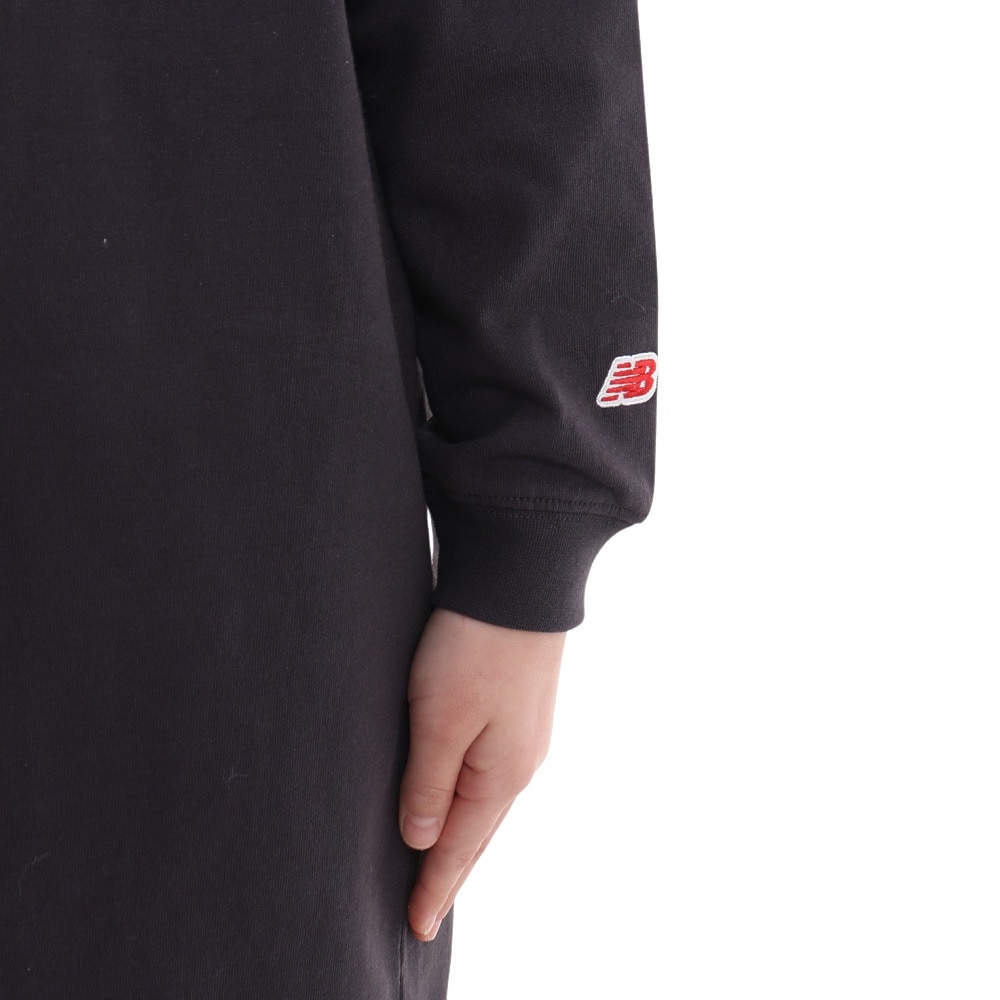 ニューバランス（new balance）（キッズ）長袖ワンピース キッズ ガールズ  AGD35155PHM