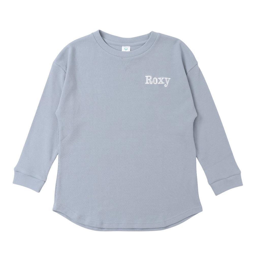 ロキシー（ROXY）（キッズ）ジュニア MINI LITTLE KISS 長袖Tシャツ 24FWTLT244627TBGR