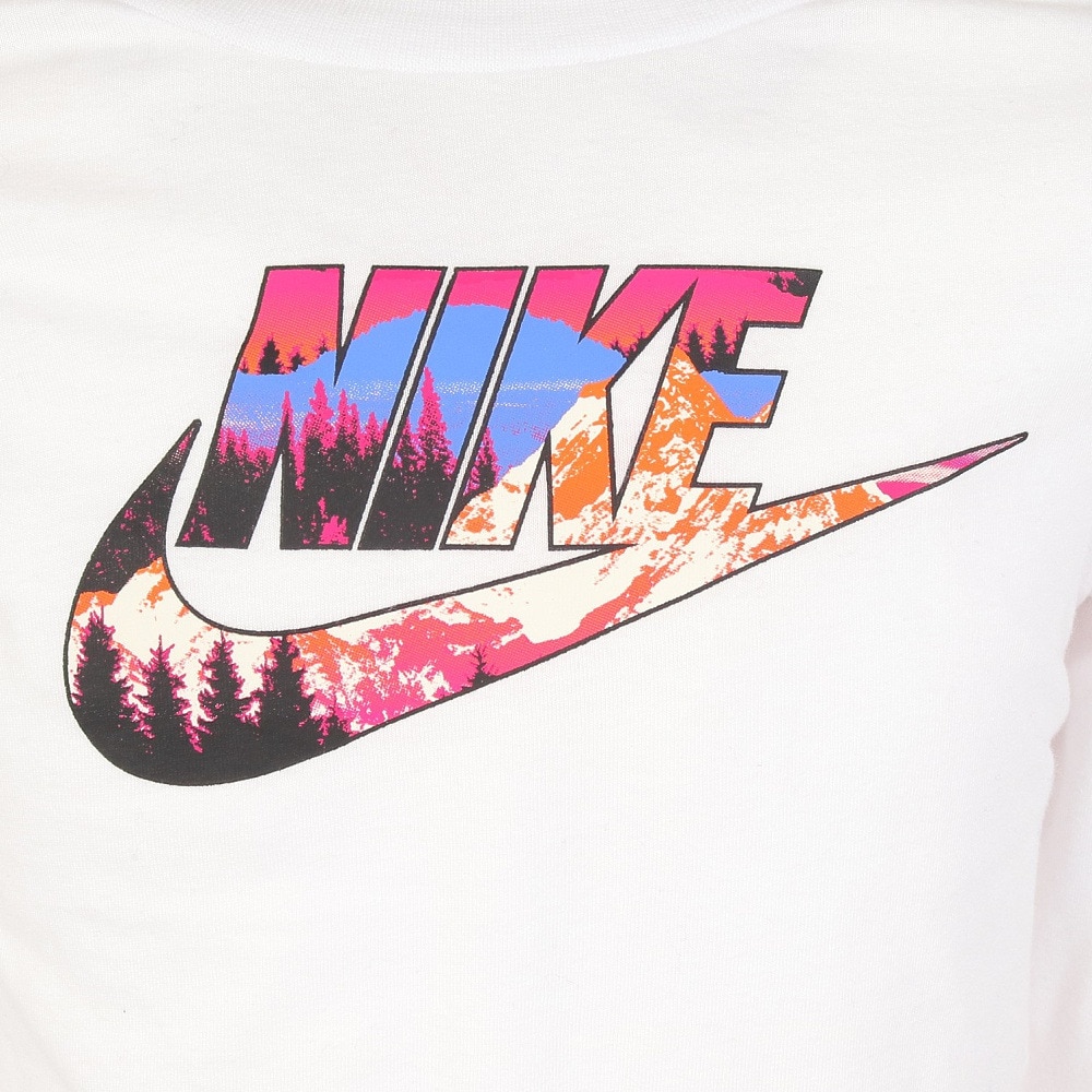 ナイキ（NIKE）（キッズ）トドラー 長袖Tシャツ NKB SNOWSCAPE AOP FILL 76L479-001