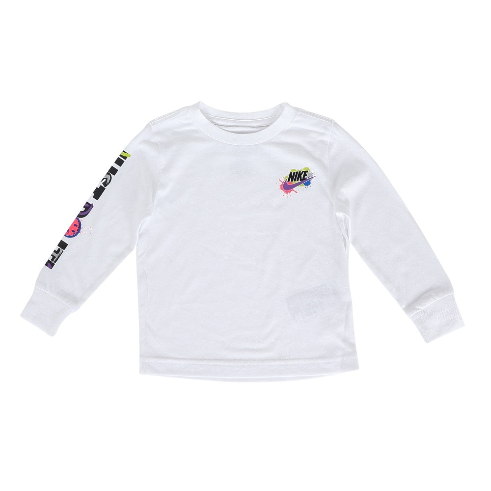 ナイキ（NIKE）（キッズ）トドラー Tシャツ NKB EXPRESS YOURSELF 長袖Tシャツ 76M335-001