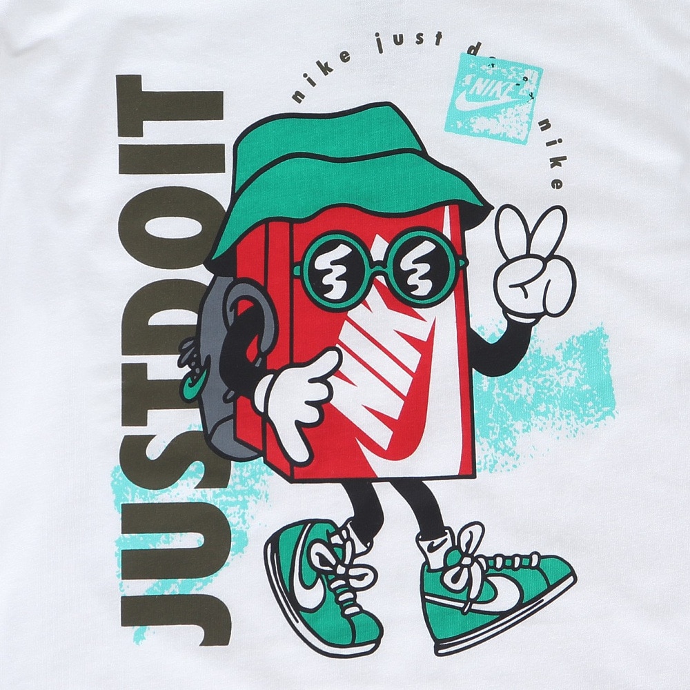 ナイキ（NIKE）（キッズ）キッズ NKB BOXY PEACE Tシャツ 86M356-001