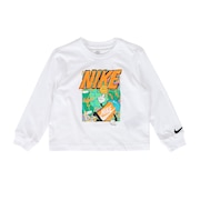 (キッズ)ジュニア バスケットボール 長袖Tシャツ 76N322-001