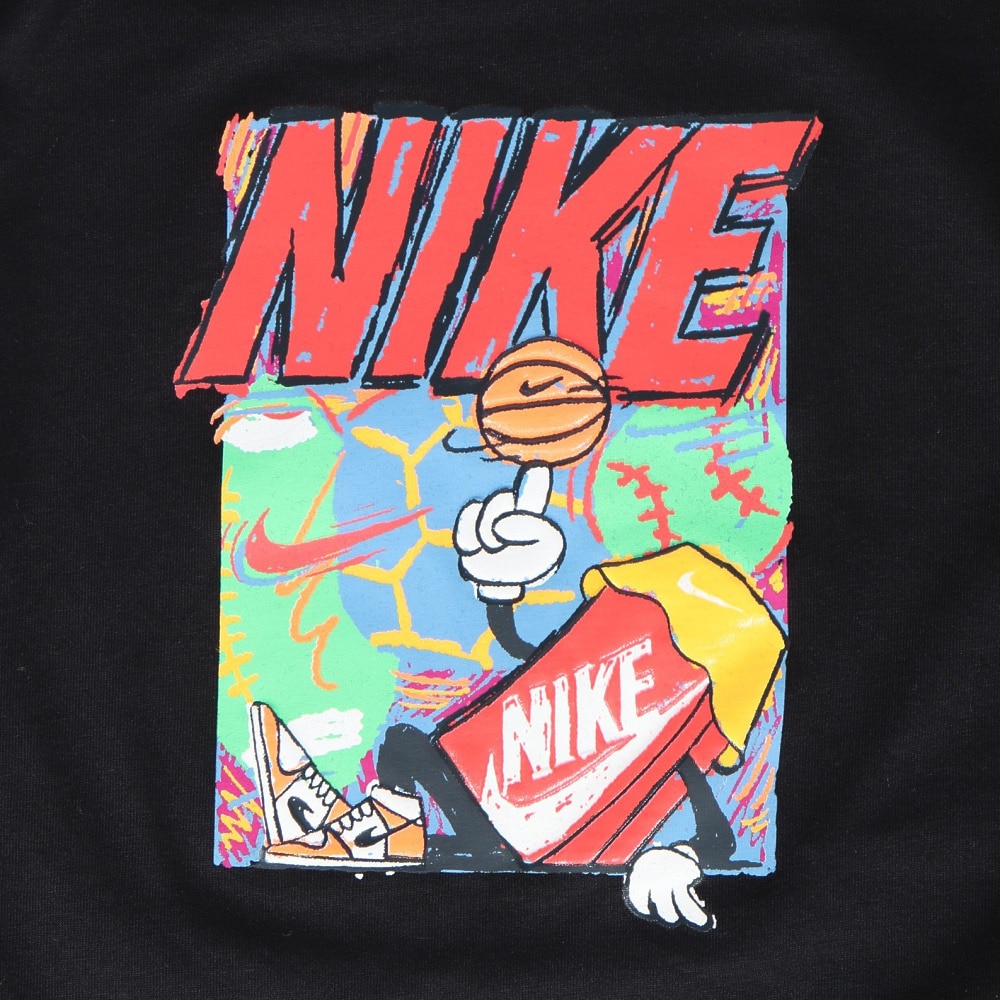 ナイキ（NIKE）（キッズ）ジュニア バスケットボール 長袖Tシャツ 76N322-023