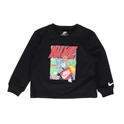 (キッズ)ジュニア バスケットボール 長袖Tシャツ 76N322-023