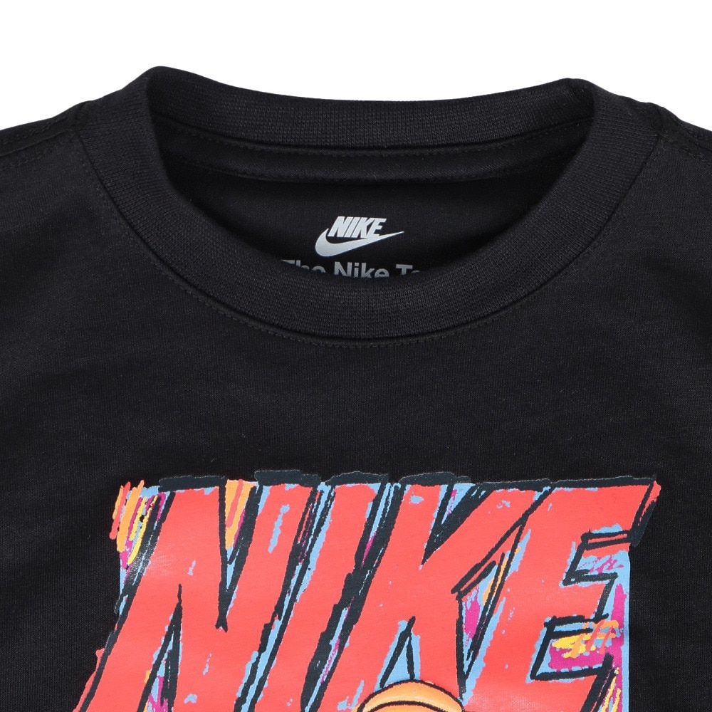 ナイキ（NIKE）（キッズ）バスケットボール 長袖Tシャツ 86N322-023