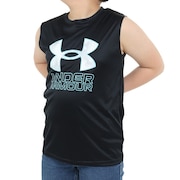 アンダーアーマー(UNDER ARMOUR)(キッズ)タンクトップ キッズ テック ハイブリッドプリントフィル 1377845 001