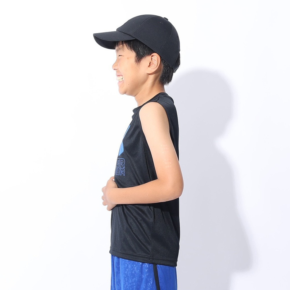 アンダーアーマー（UNDER ARMOUR）（キッズ）テック ハイブリッドプリントフィル タンクトップ 1377845 003