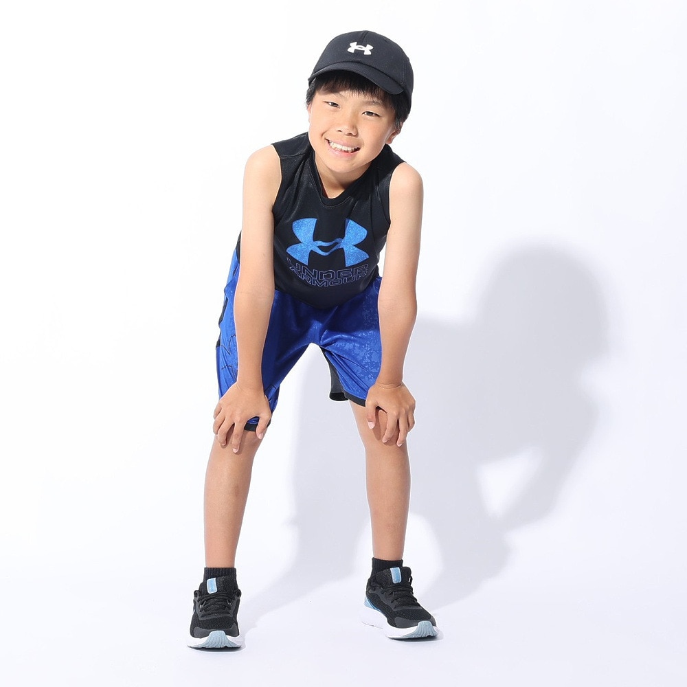 アンダーアーマー（UNDER ARMOUR）（キッズ）テック ハイブリッドプリントフィル タンクトップ 1377845 003