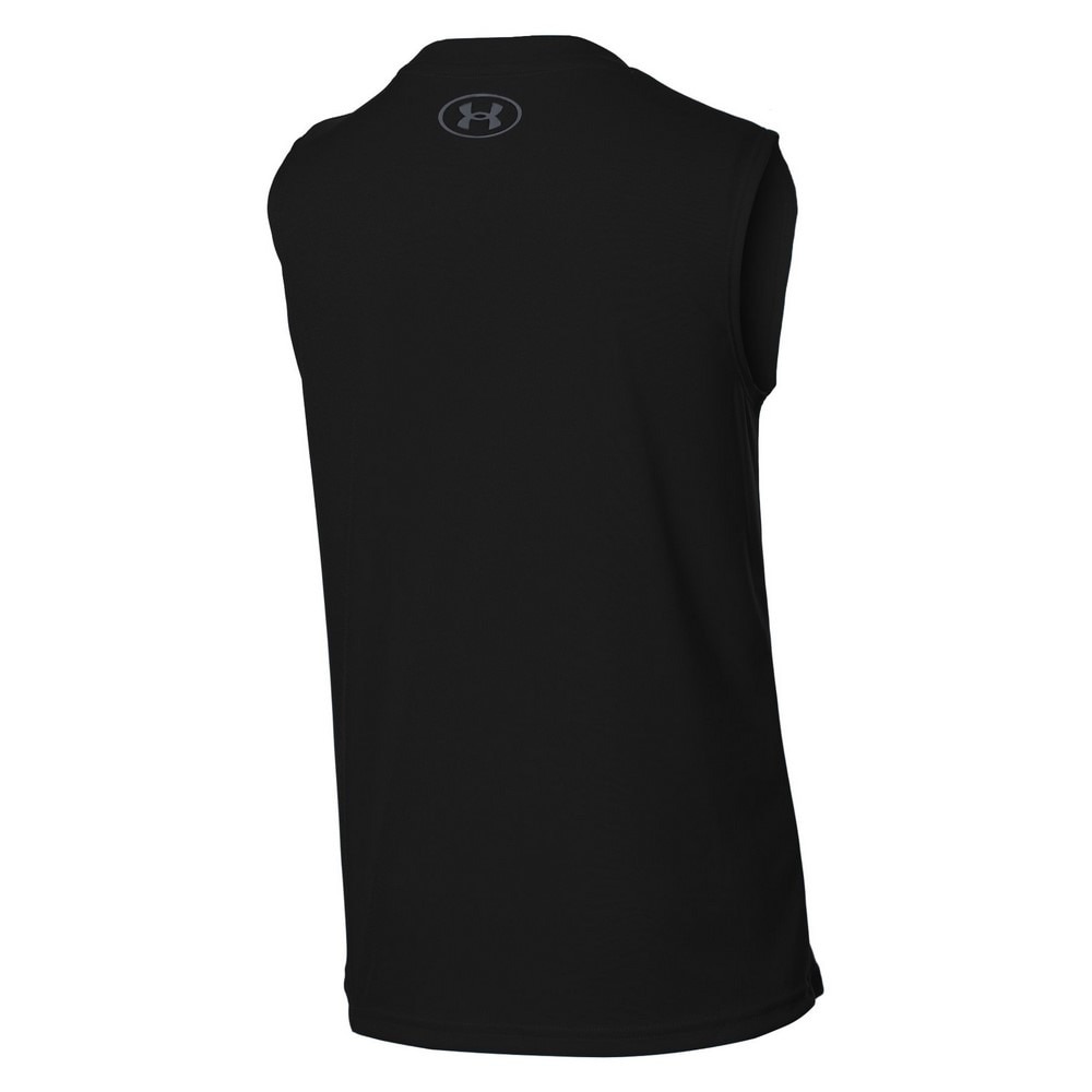 アンダーアーマー（UNDER ARMOUR）（キッズ）ジュニア テック ブラーロゴ スリーブレス シャツ 1390448 001