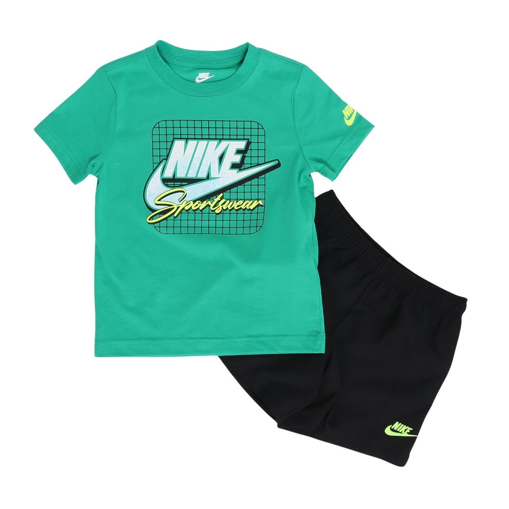 ジョーダン（JORDAN）（キッズ）ボーイズ NSW AYG W TAFFETA SHORT 上下セット 86M991-023