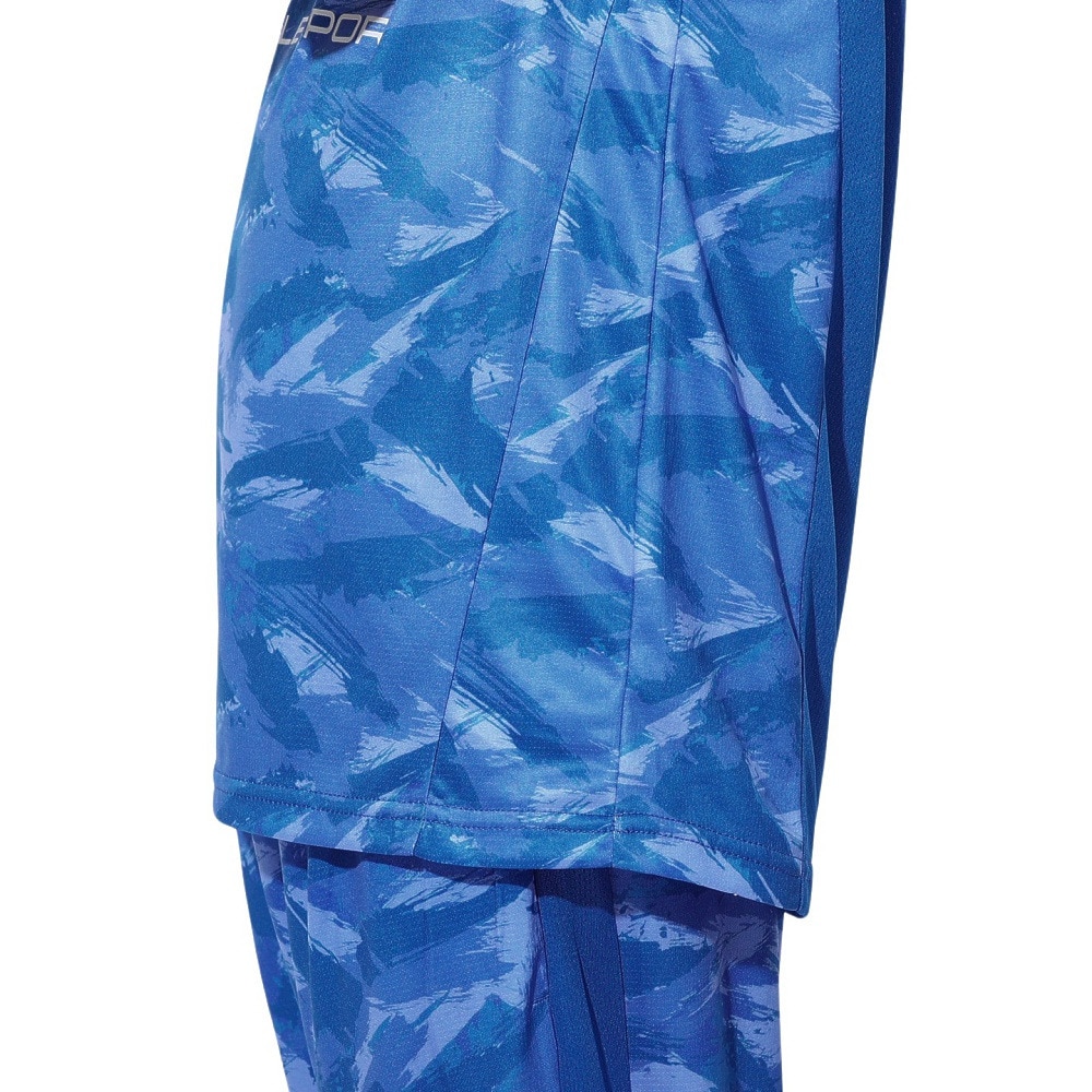 ジローム（GIRAUDM）（キッズ）ジュニア YA ドライプラスクール シャインブロック メッシュノースリーブシャツ CT4S0063-TR865-GRSD BLU