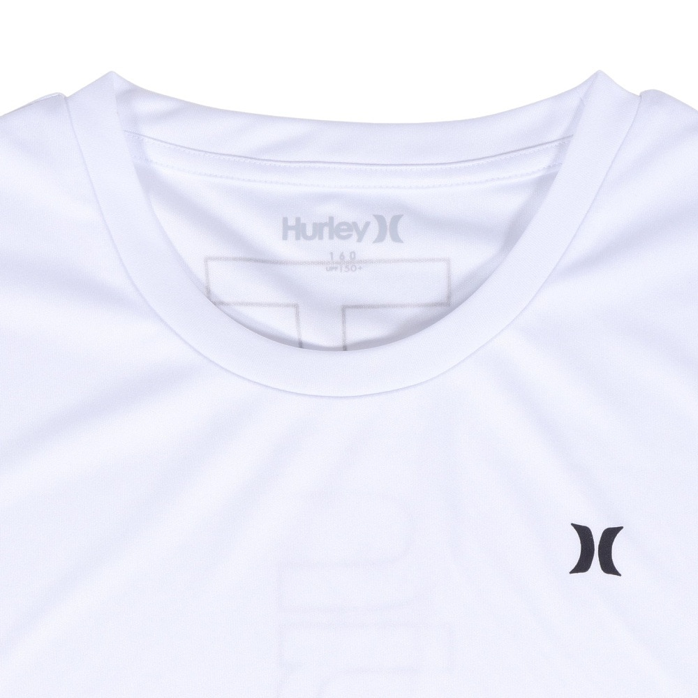 ハーレー（HURLEY）（キッズ）ボーイズ RASH BACK OAO スリーブレス  BRG2431009-WHT