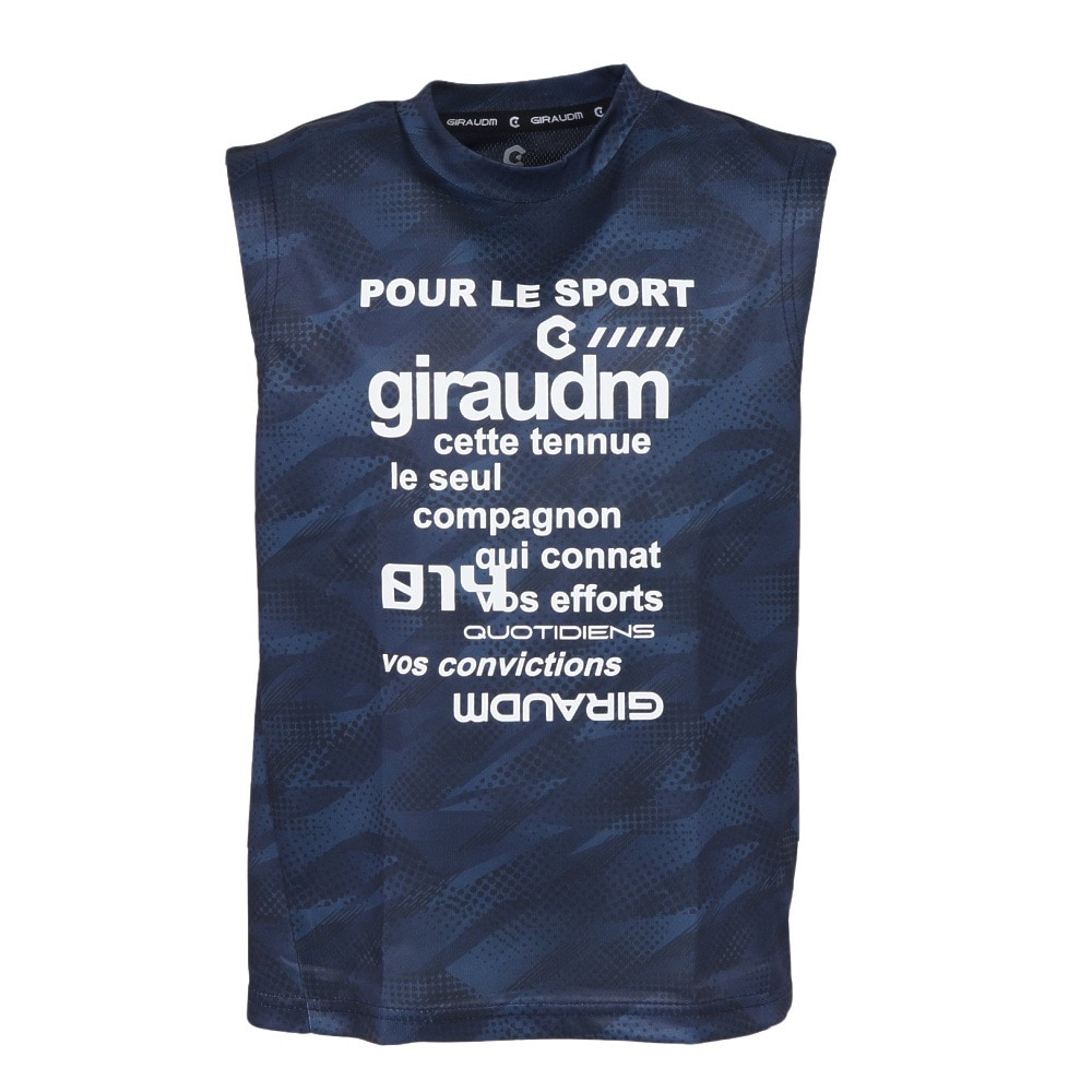 ジローム（GIRAUDM）（キッズ）ジュニア ドライプラス15 メッシュ タンクトップ GNST CT5S0054-TR865-GRJY NVY