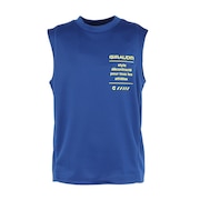 (キッズ)ジュニア ドライプラス15 メッシュ ノースリーブTシャツ CT5S0055-TR865-GRJY BLU