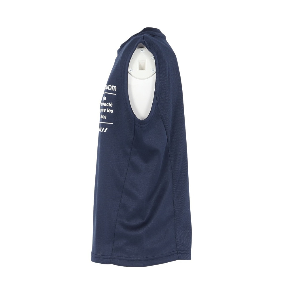 ジローム（GIRAUDM）（キッズ）ジュニア ドライプラス15 メッシュ ノースリーブTシャツ CT5S0055-TR865-GRJY NVY
