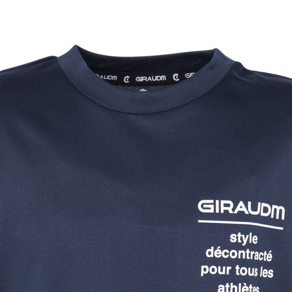 ジローム（GIRAUDM）（キッズ）ジュニア ドライプラス15 メッシュ ノースリーブTシャツ CT5S0055-TR865-GRJY NVY