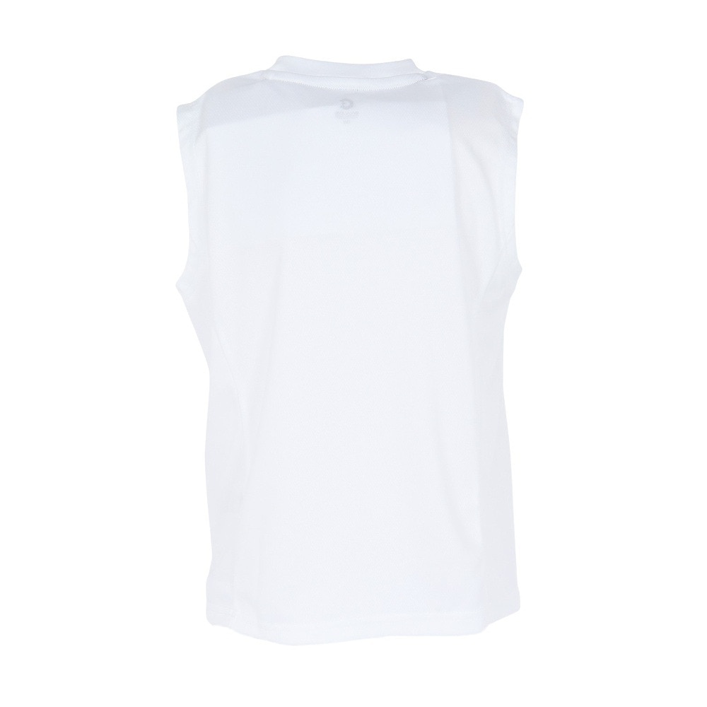 ジローム（GIRAUDM）（キッズ）ジュニア ドライプラス15 メッシュ ノースリーブTシャツ CT5S0055-TR865-GRJY WHT