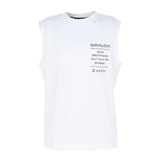 (キッズ)ジュニア ドライプラス15 メッシュ ノースリーブTシャツ CT5S0055-TR865-GRJY WHT