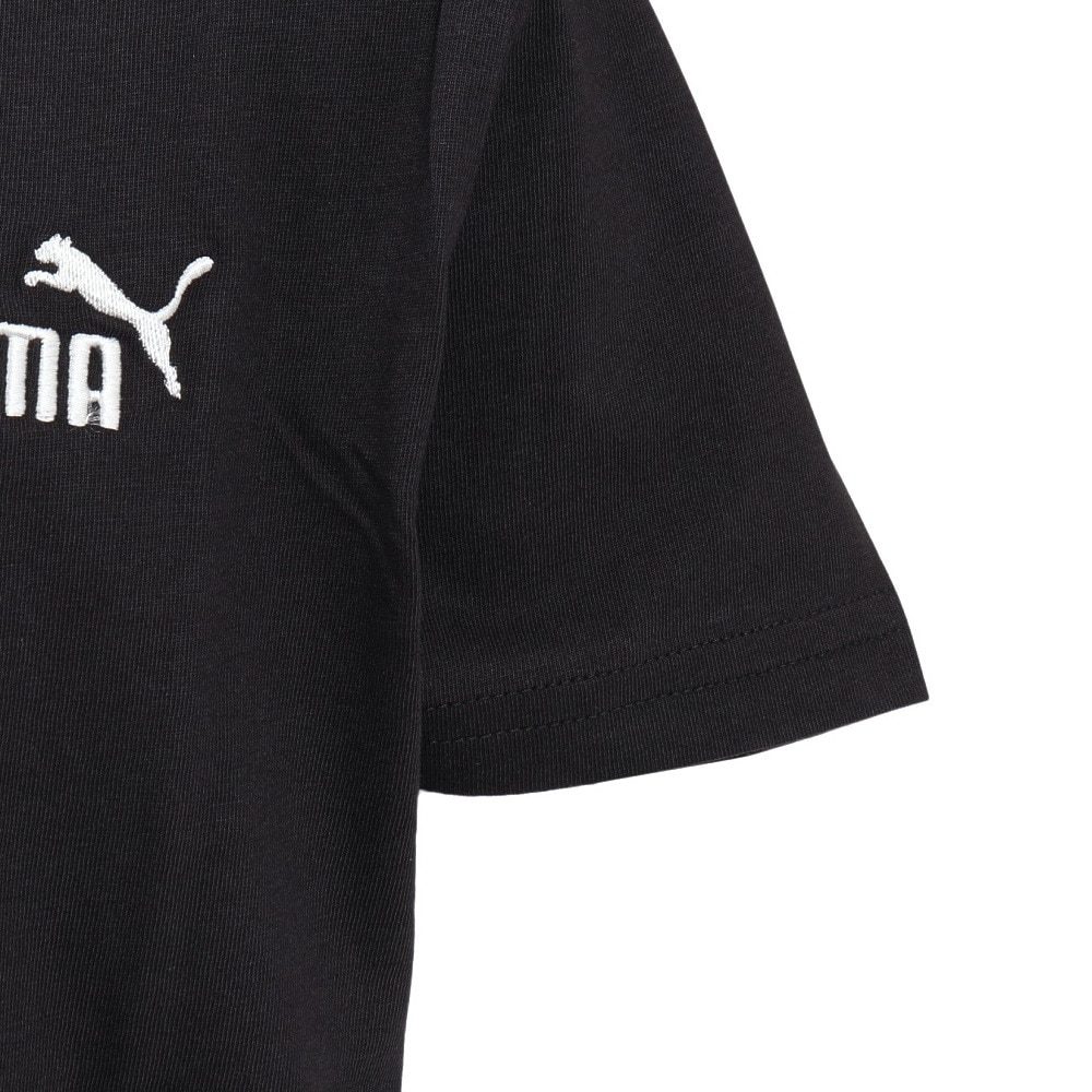 プーマ（PUMA）（キッズ）ジュニア ESS SMALL NO.1 半袖Tシャツ 687757 01 BLK