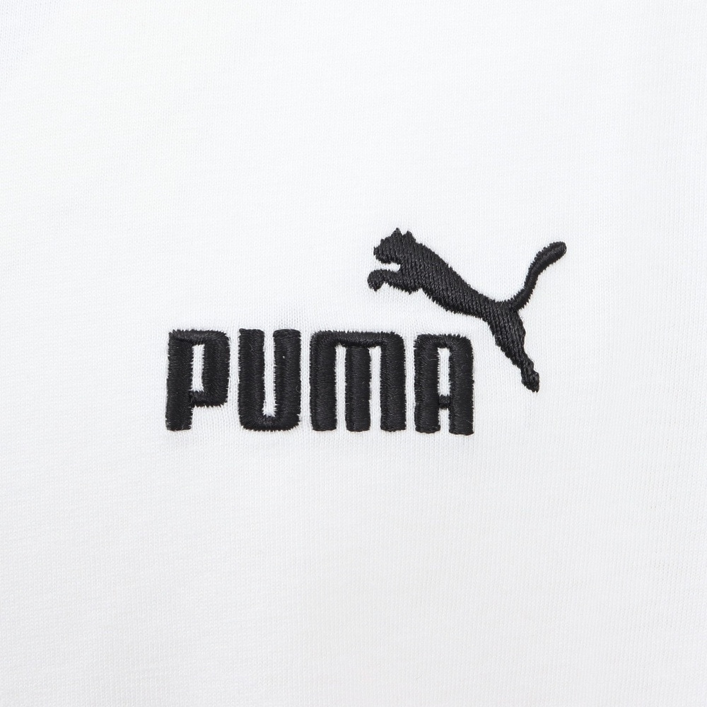 プーマ（PUMA）（キッズ）ジュニア ESS SMALL NO.1 半袖Tシャツ 687757 02 WHT