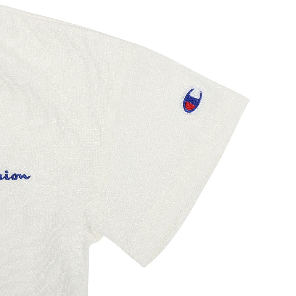 BEAUTY&amp;YOUTH 別注 Champion ハイネックショートスリーブ 別注】＜Champion＞ロゴスウェット ショートスリーブ プルオーバー