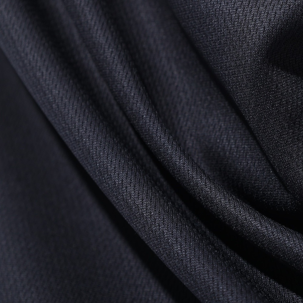 ジローム（GIRAUDM）（キッズ）ジュニア ドライプラス ワンポイント メッシュTシャツ CT4S0067-TR865-GRES BLK