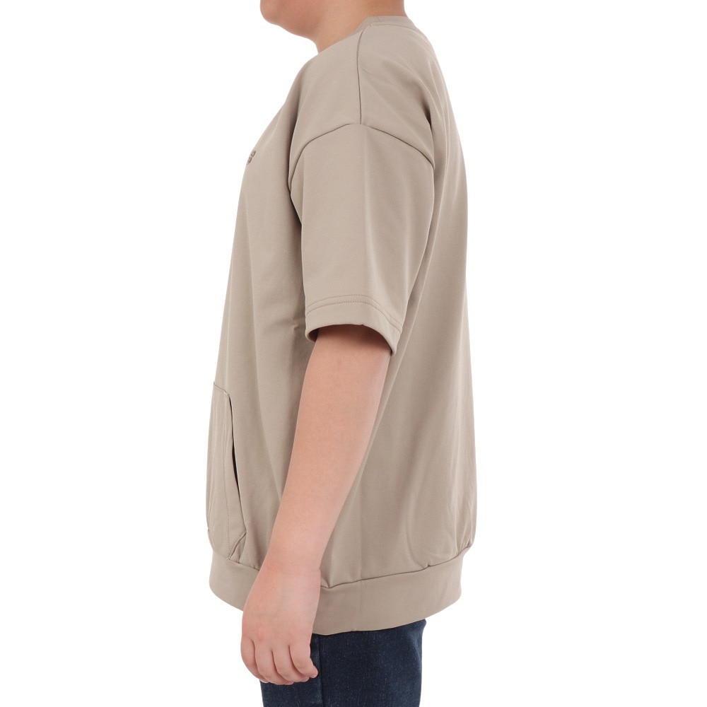 ニューバランス（new balance）（キッズ）吸水速乾 スウェット風ショートスリーブTシャツ ABT45052SOT