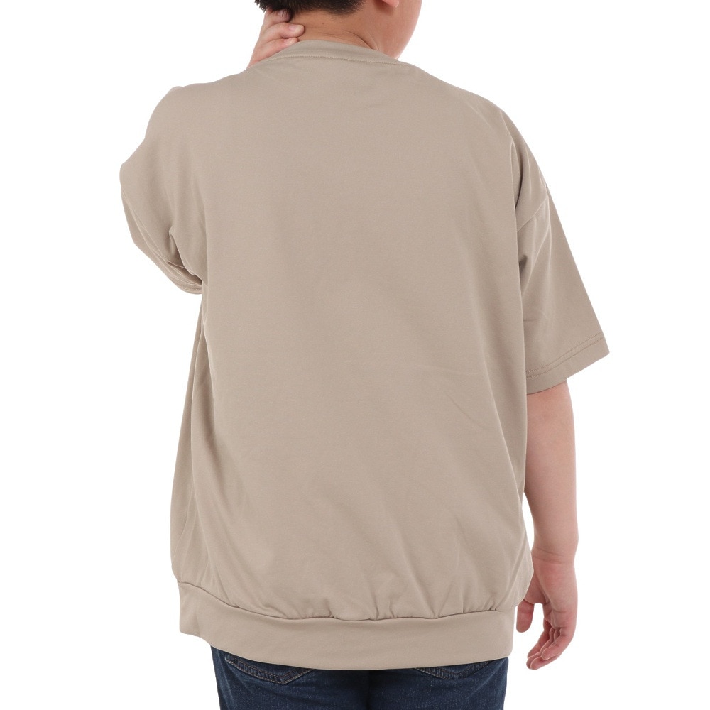 ニューバランス（new balance）（キッズ）吸水速乾 スウェット風ショートスリーブTシャツ ABT45052SOT