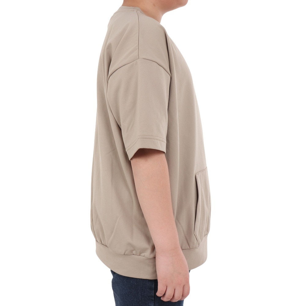 ニューバランス（new balance）（キッズ）吸水速乾 スウェット風ショートスリーブTシャツ ABT45052SOT