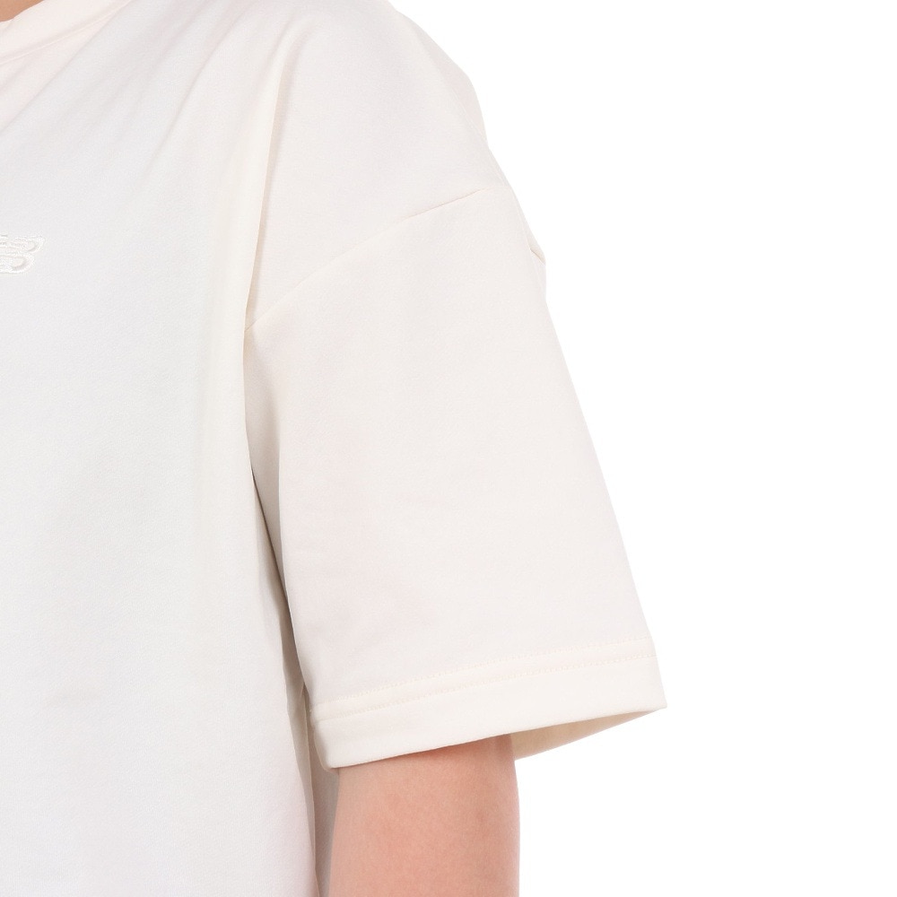 ニューバランス（new balance）（キッズ）吸水速乾 スウェット風ショートスリーブTシャツ ABT45052SST