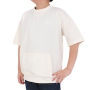 (キッズ)吸水速乾 スウェット風ショートスリーブTシャツ ABT45052SST