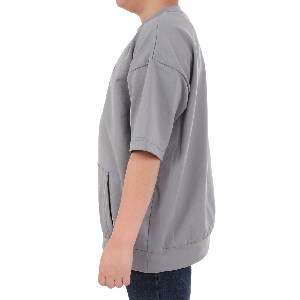 ニューバランス（new balance）（キッズ）吸水速乾 スウェット風ショートスリーブTシャツ ABT45052YST