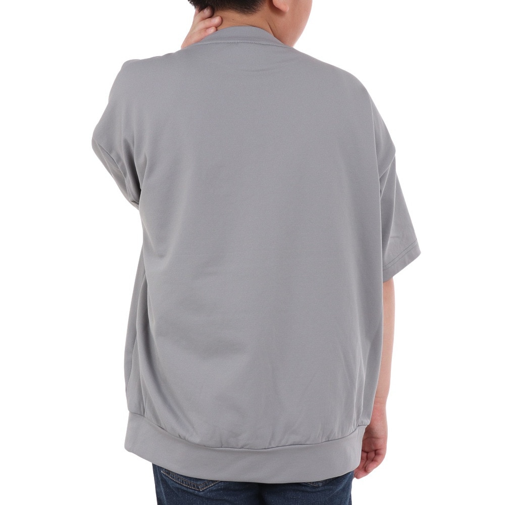 ニューバランス（new balance）（キッズ）吸水速乾 スウェット風ショートスリーブTシャツ ABT45052YST