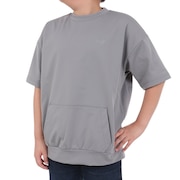 (キッズ)吸水速乾 スウェット風ショートスリーブTシャツ ABT45052YST