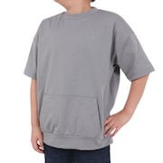 ニューバランス（new balance）（キッズ）吸水速乾 スウェット風ショートスリーブTシャツ ABT45052YST