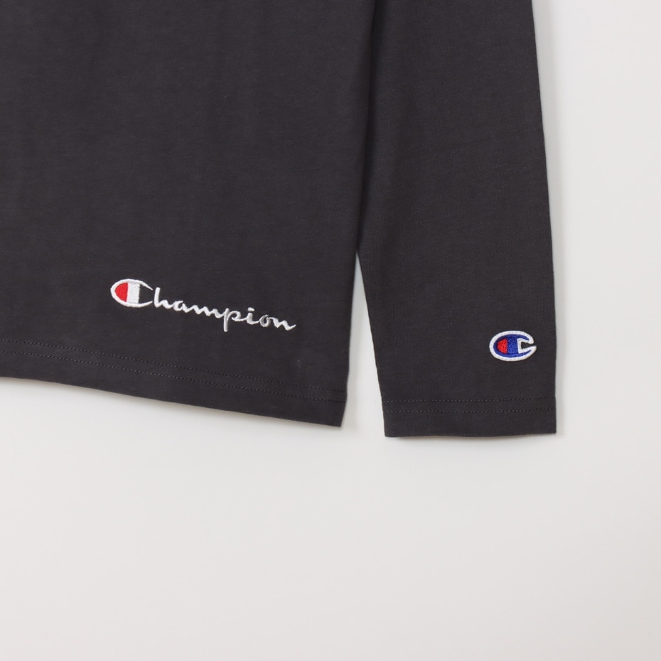 チャンピオン（CHAMPION）（キッズ）キッズ 長袖 Tシャツ CK-A401 055