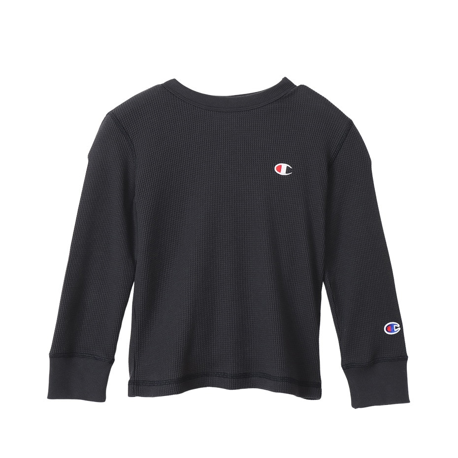 チャンピオン（CHAMPION）（キッズ）キッズ 長袖 Tシャツ CK-Y405 090