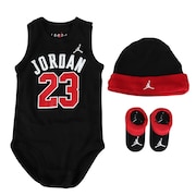 (キッズ)ベビー ハット・ボディースーツ・ソックス 3ピースセット MJ0208-023