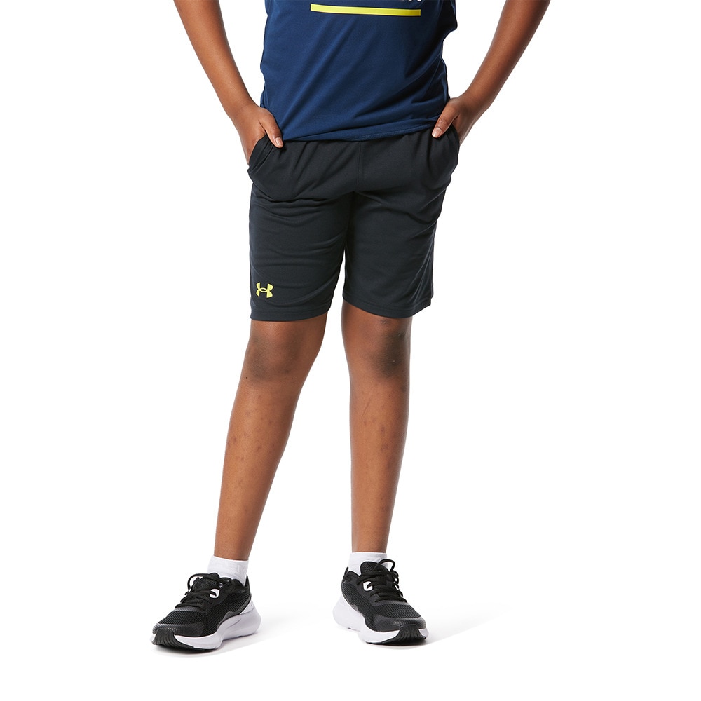アンダーアーマー（UNDER ARMOUR）（キッズ）半袖Tシャツ ジュニア 上下セット TECH SS 1378275 408