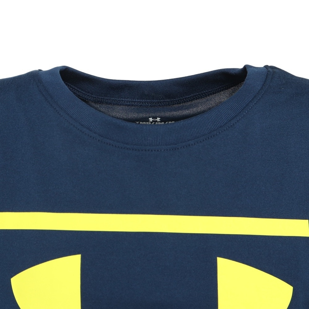 アンダーアーマー（UNDER ARMOUR）（キッズ）半袖Tシャツ ジュニア 上下セット TECH SS 1378275 408