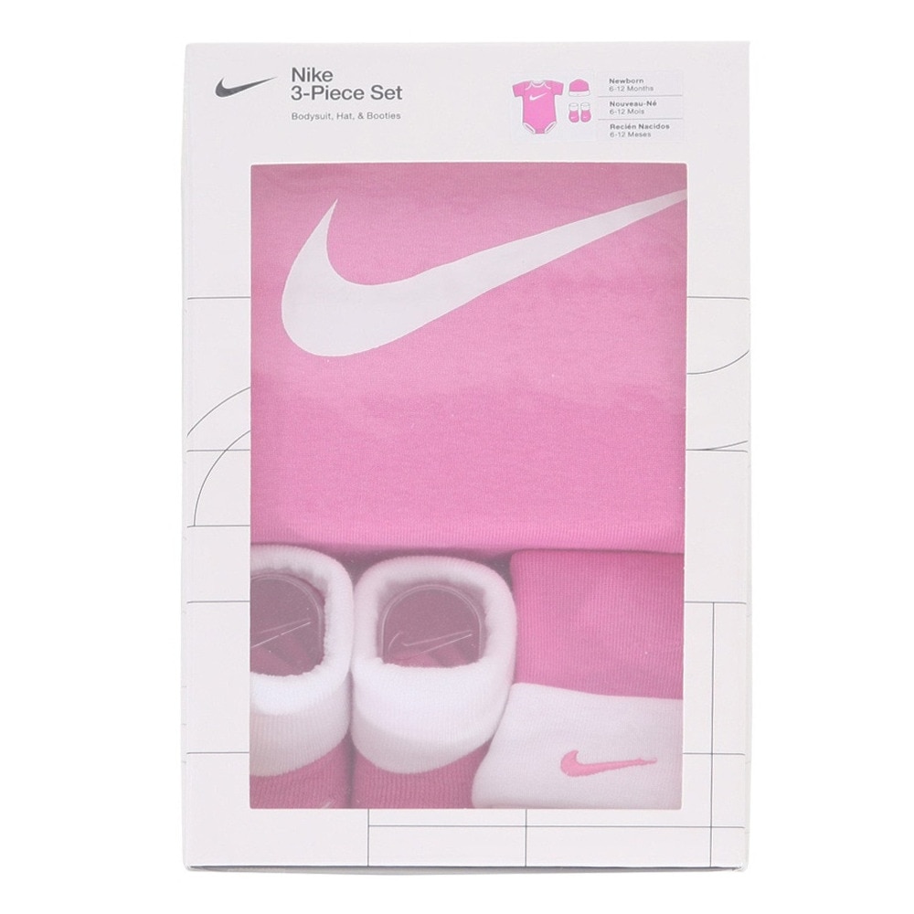 ナイキ（NIKE）（キッズ）ベビー服 3点セット ※要サイズ確認 MN0072-AFN